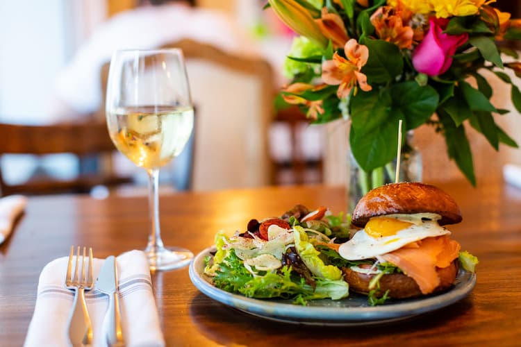 Smoked Salmon Burger